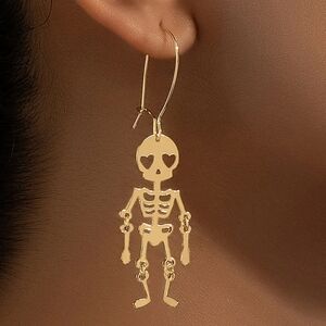 4/$25 Skeleton Earrings